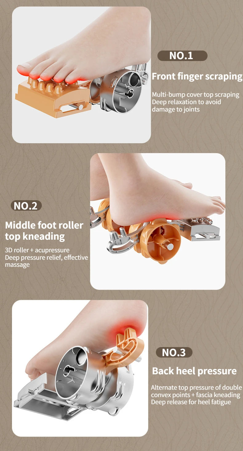 Electric Foot Massage Machine Kneading Roller 8D Airbag Compress Heating Shiatsu Multifunctional Foot Calf Massager Health Care