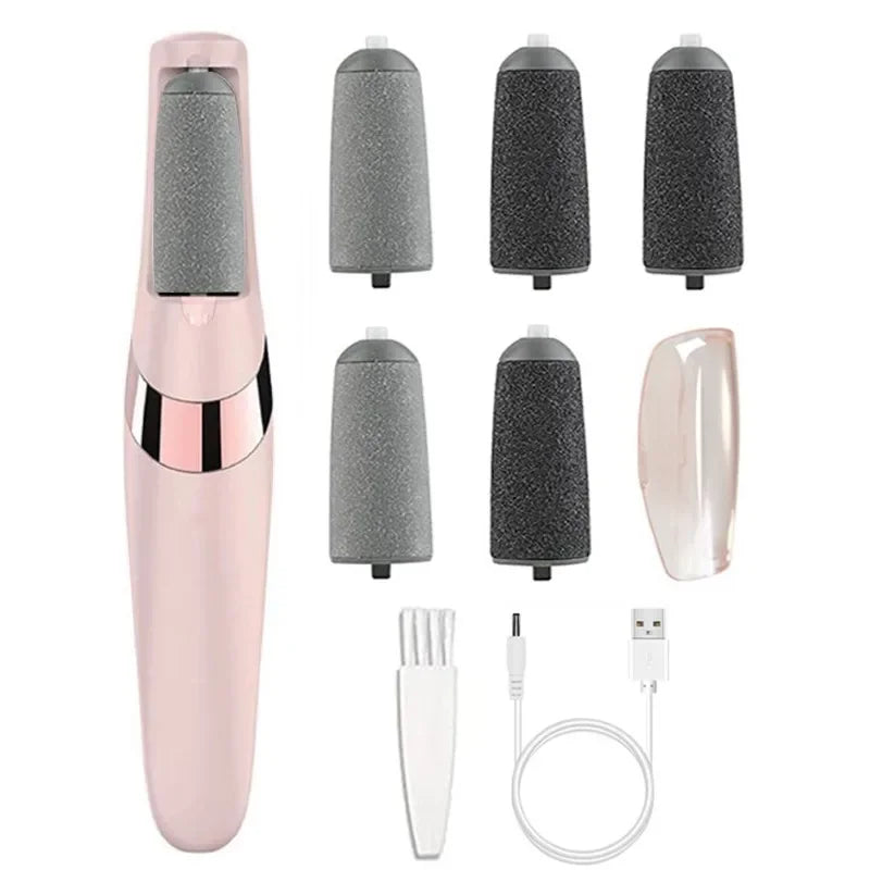 Rechargeable Electric Foot Callus Remover Pedicure Machine Foot Grinder Foot Tools Foot Files Clean Tools for Hard Cracked Skin
